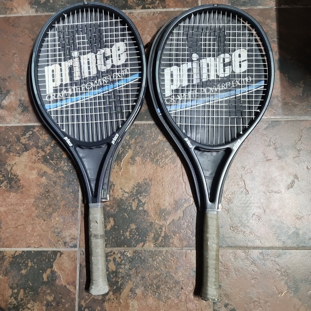 Prince Graphite Powerflex 110 (2) Tennis Racquets